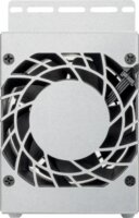 SilverStone RAC45-FC-801 80mm PWM Rendszerhűtő Ventilátor - Ezüst/Fekete