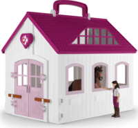 Schleich 42787 Horse Club Gyógyító paták Lovasklinika Játékszett