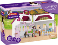 Schleich 42787 Horse Club Gyógyító paták Lovasklinika Játékszett