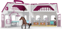 Schleich 42787 Horse Club Gyógyító paták Lovasklinika Játékszett