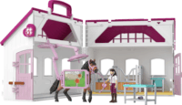 Schleich 42787 Horse Club Gyógyító paták Lovasklinika Játékszett