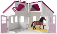 Schleich 42787 Horse Club Gyógyító paták Lovasklinika Játékszett
