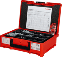 Fischer PowerFast II Tanos-Box TG/VG TX Fa Csavarkészlet kofferben Ø3-6 20-80mm (1801db/csomag)