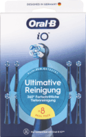 Braun Oral-B iO Ultimate Clean fogkefe Pótfej - Sötétkék (8db)