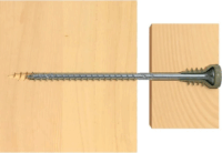 Fischer 558882 Beállító csavar készlet FAFS 5,0 x 120 TX25 (100db/csomag)