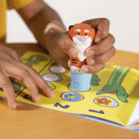 Spin Master Melissa & Doug Sticker WOW! matricabélyegző szett - Tigris