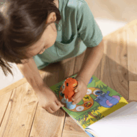Spin Master Melissa & Doug Sticker WOW! matricabélyegző szett - Tigris