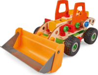 Eichhorn Constructor 140 darabos kerekes homlokrakodó építőjáték