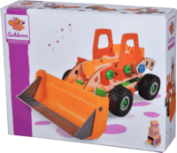 Eichhorn Constructor 140 darabos kerekes homlokrakodó építőjáték