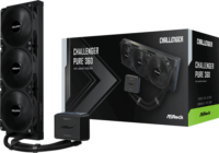 ASRock Challenger Pure 360 360mm All In One Univerzális CPU Vízhűtés - Fekete