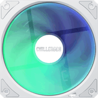 ASRock Challenger White 360 Digital 360mm ARGB All In Onve Univerzális CPU Vízhűtés - Fehér