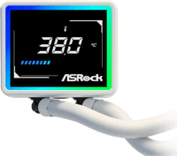 ASRock Challenger White 360 Digital 360mm ARGB All In Onve Univerzális CPU Vízhűtés - Fehér