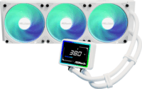 ASRock Challenger White 360 Digital 360mm ARGB All In Onve Univerzális CPU Vízhűtés - Fehér