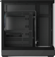 APNX V2-F-BK-v1 Midi Torony Számítógépház + 4db 140mm ventilátor - Fekete