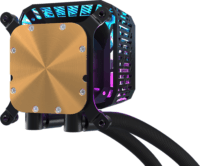 ASRock Phantom Gaming 360 LCD 360mm PWM ARGB Univerzális CPU Vízhűtés - Fekete