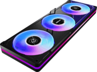 ASRock Phantom Gaming 360 LCD 360mm PWM ARGB Univerzális CPU Vízhűtés - Fekete