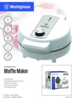 Westinghouse WKWMSL402 Elektromos gofrisütő 1000W - Fehér
