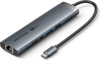 Vention TGVHB 9-in-1 Univerzális USB-C Laptop Dokkoló Állomás 100 Watt