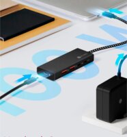 ICY BOX IB-HUB1436-CPD USB 3.2 Gen 2 4-port HUB (2x USB-A 3.2 Gen 2 + 2x USB-C 3.2 Gen 2)