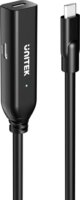 Unitek U1335ABK01 USB-C apa - USB-C 3.2 anya Hosszabbító Kábel 5m - Fekete