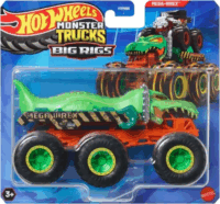 Mattel Hot Wheels Monster Trucks hatkerekű vontató szörnyjárgány - Többféle