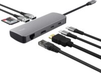 Trust 25672 Dalyx 8-in-1 USB-C Multiport Adapter