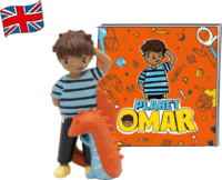 Tonies Planet Omar : Véletlenszerű baj Hangoskönyv figura - Angol