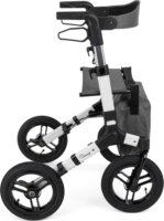 Timago RANGER Alumínium négykerekű rollátor Max 136kg - Ezüst