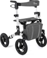 Timago RANGER Alumínium négykerekű rollátor Max 136kg - Ezüst