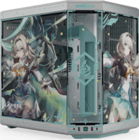 HYTE Y70 Firefly Edition Midi Torony Számítógépház - Szürke, Mintás