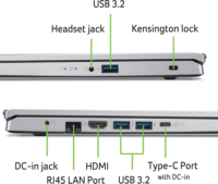 Acer Aspire Go AG15-42P-R87U Laptop Ezüst (15,6" / AMD Ryzen 5-7430U / 16GB / 1TB M.2 SSD)