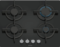 Siemens EP6A6PI Beépíthető 4 zónás Gáz Főzőlap - Fekete