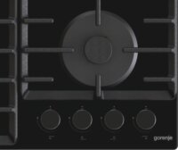 Gorenje GTW642SYB Beépíthető 4 zónás Gáz Főzőlap - Fekete
