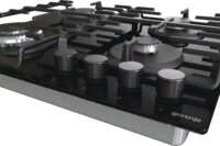 Gorenje GTW642SYB Beépíthető 4 zónás Gáz Főzőlap - Fekete