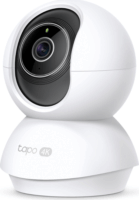 TP-LINK Tapo C250 Smart WiFi 4K UltraHD 360° forgatható Okos Kamera - Fehér