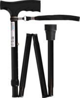 ActionMed LI100AM Összecsukható ortopéd sétabot - Fekete