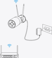 Rerolink W320X Smart Wifi 2K HDR Okos IP Kamera - Fehér