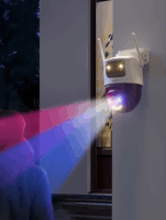 Imou Cruiser Dual 2 Smart Wifi 5MP 360° forgatható Okos kültéri Kamera - Fehér