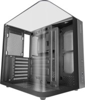 Mars Gaming MC-INFINIOLITE Midi Torony Számítógépház + 4db 120mm ventilátor - Fekete