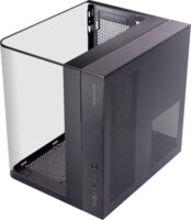 Mars Gaming MC-INFINIOLITE Midi Torony Számítógépház + 4db 120mm ventilátor - Fekete