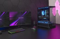 Mars Gaming MCPRISMA Midi Torony Számítógépház + 4db 120mm ventilátor - Fekete