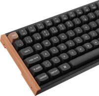 Keychron K2H-F1-DE Mechanikus Bluetooth + RF Wireless USB-C Gaming Billentyűzet DE - Fekete (Gateron Nebula)