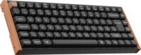 Keychron K2H-F1-DE Mechanikus Bluetooth + RF Wireless USB-C Gaming Billentyűzet DE - Fekete (Gateron Nebula)
