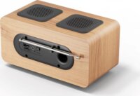 Blaupunkt DR10CR Hordozható Akkus DAB FM Asztali Rádió - Barna