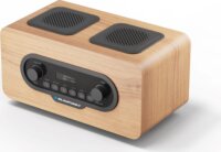 Blaupunkt DR10CR Hordozható Akkus DAB FM Asztali Rádió - Barna