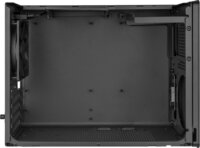 Mars Gaming MC-XPRO Mini Torony Számítógépház + 1db 80mm ventilátor + 1db 120mm ventilátor - Fekete