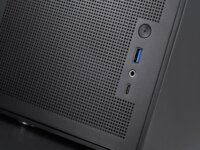 Mars Gaming MC-XPRO Mini Torony Számítógépház + 1db 80mm ventilátor + 1db 120mm ventilátor - Fekete