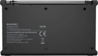 Blaupunkt DR3BK Hordozható Akkus DAB+ FM Asztali Rádió - Fekete