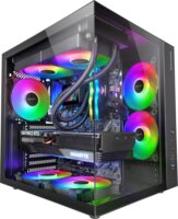 Mars Gaming MCV-ONE Midi Torony Számítógépház + 1db 120mm ventilátor - Fekete