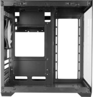 Mars Gaming MC-VIEW2 Mini Torony Számítógépház + 1db 120mm ventilátor - Fekete